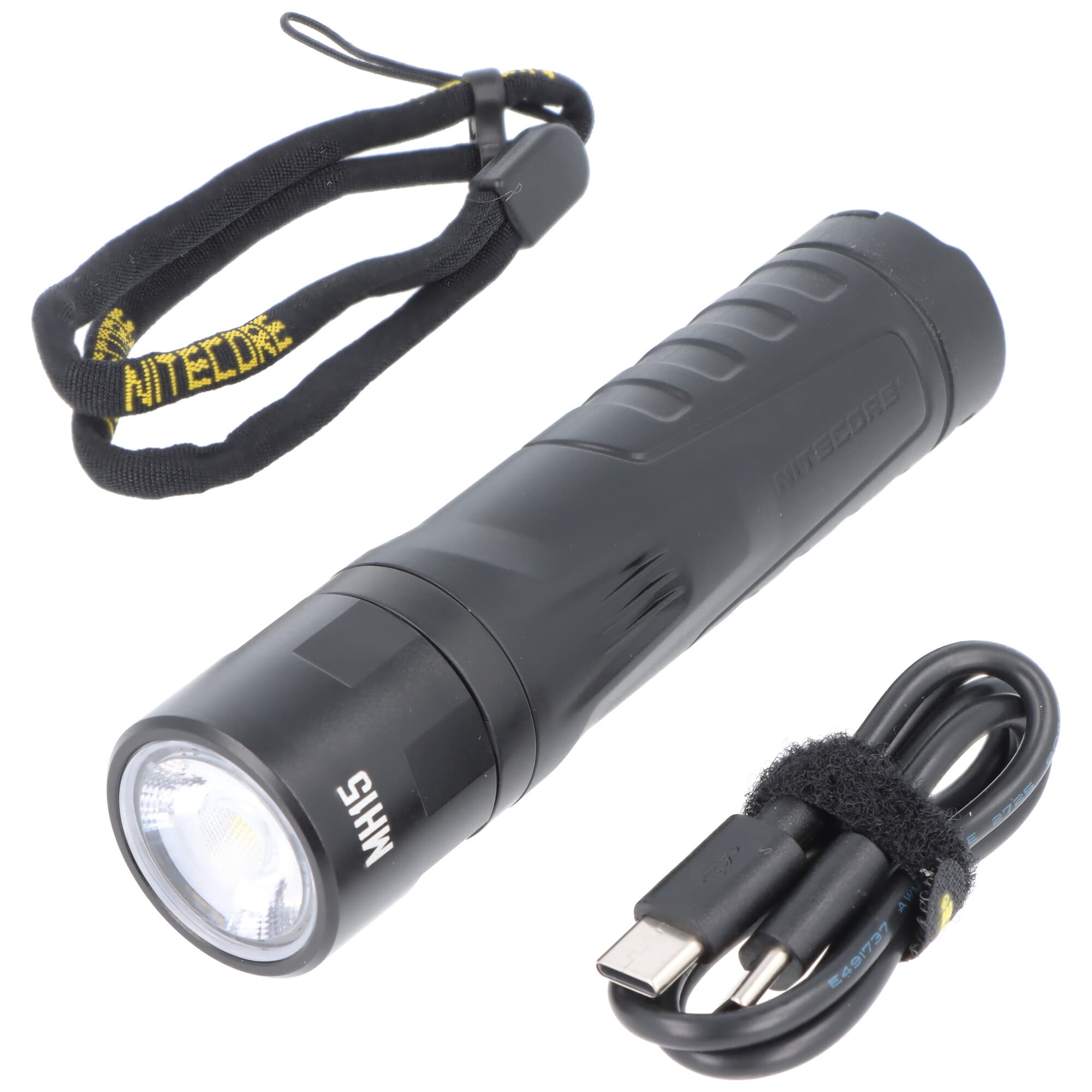Lampe de poche power bank Nitecore MH15 avec jusqu'à 2 000 lumens, alimentation 5 000 mAh, boîtier lisse