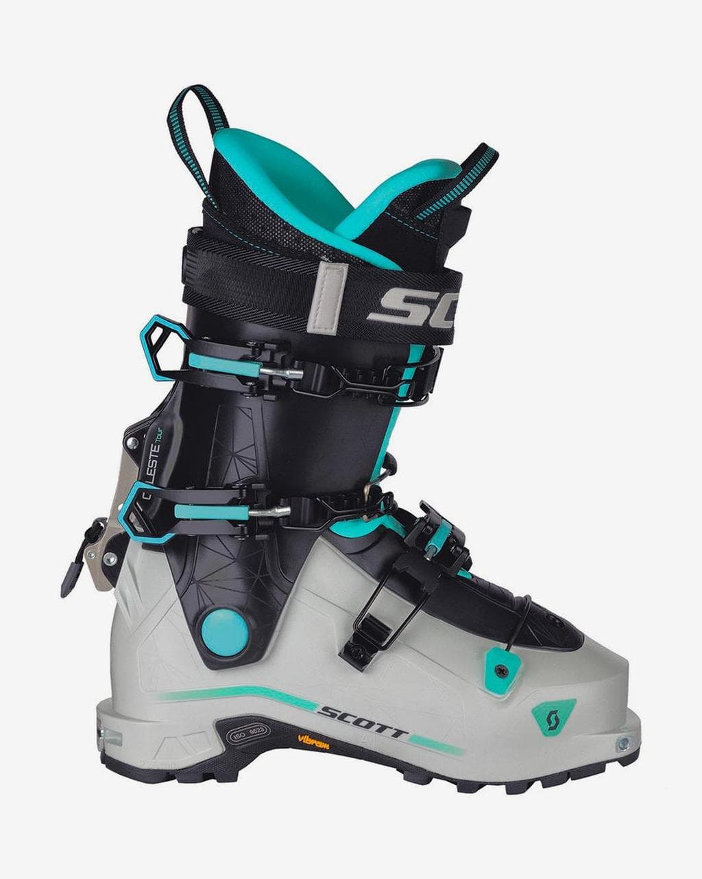 Bottes Scott Celeste Tour noir blanc bleu turquoise femme - 36