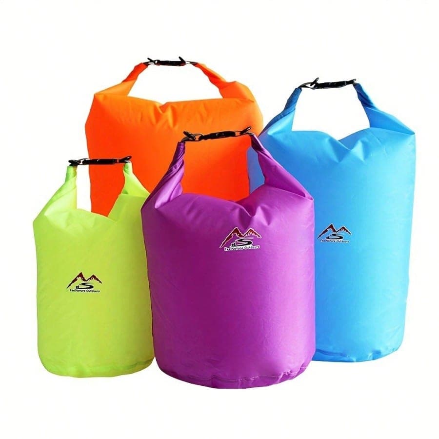 1 pièce sac léger de rafting en plein air, sac de rangement imperméable, sac étanche