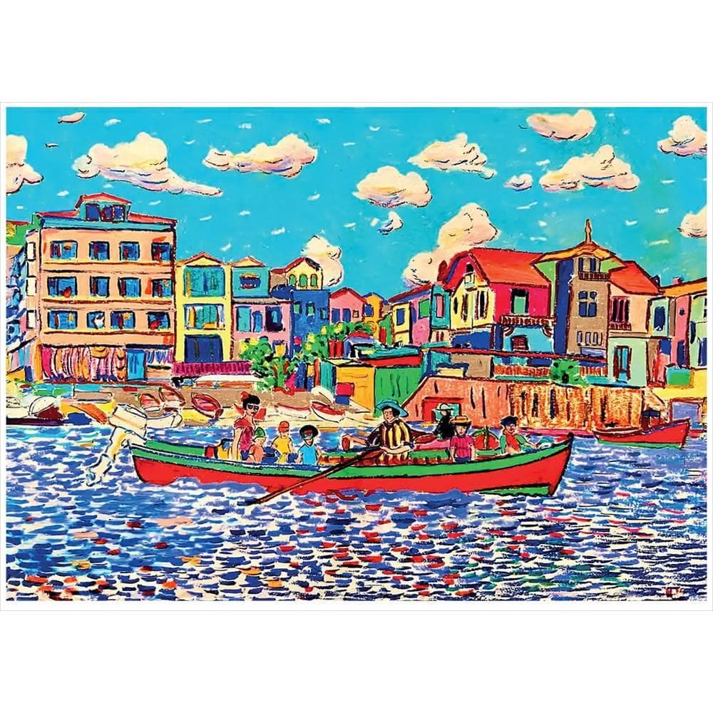Puzzle 1000 pièces : Voyage en bateau